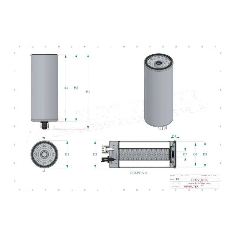 Filtre à gasoil SN40725