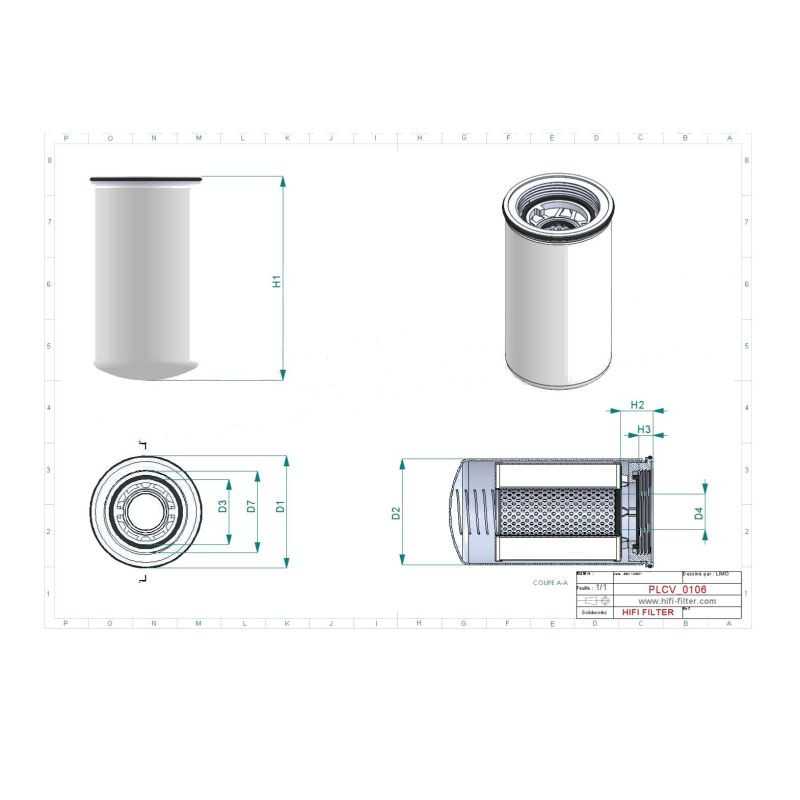 Filtre à gasoil SN40768