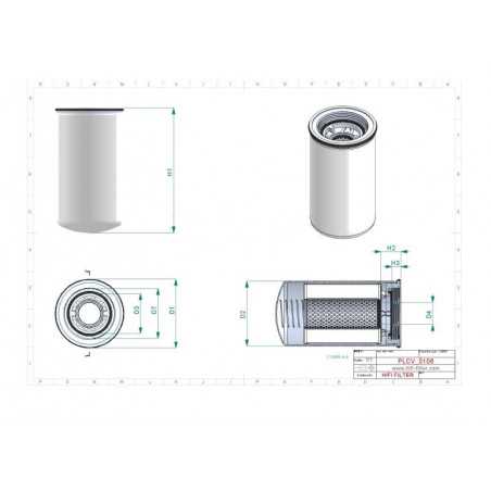 Filtre à gasoil SN40768