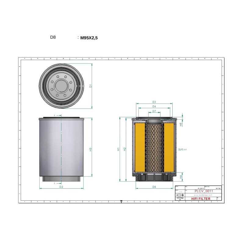 Filtre à gasoil SN55002