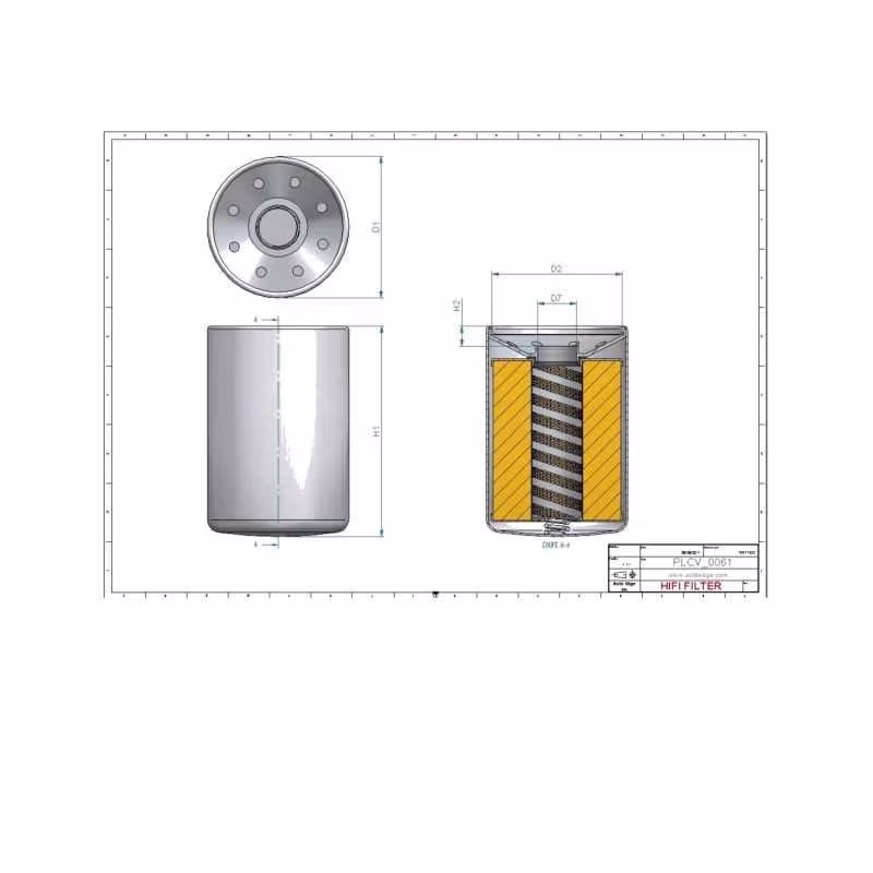 Filtre à gasoil SN55023