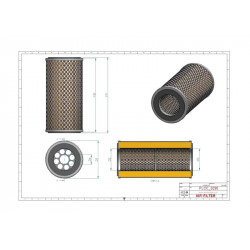 Filtre à gasoil SN55425