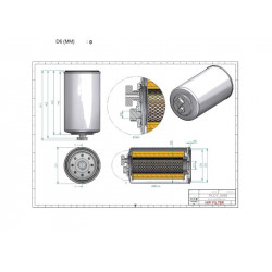 Filtre à gasoil SN55436