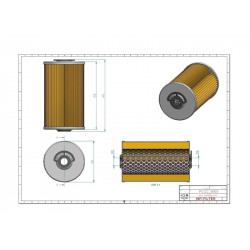 Filtre à gasoil SN70101