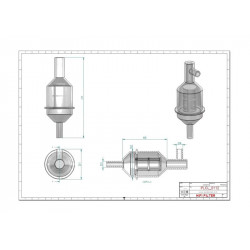Filtre à gasoil SN70105