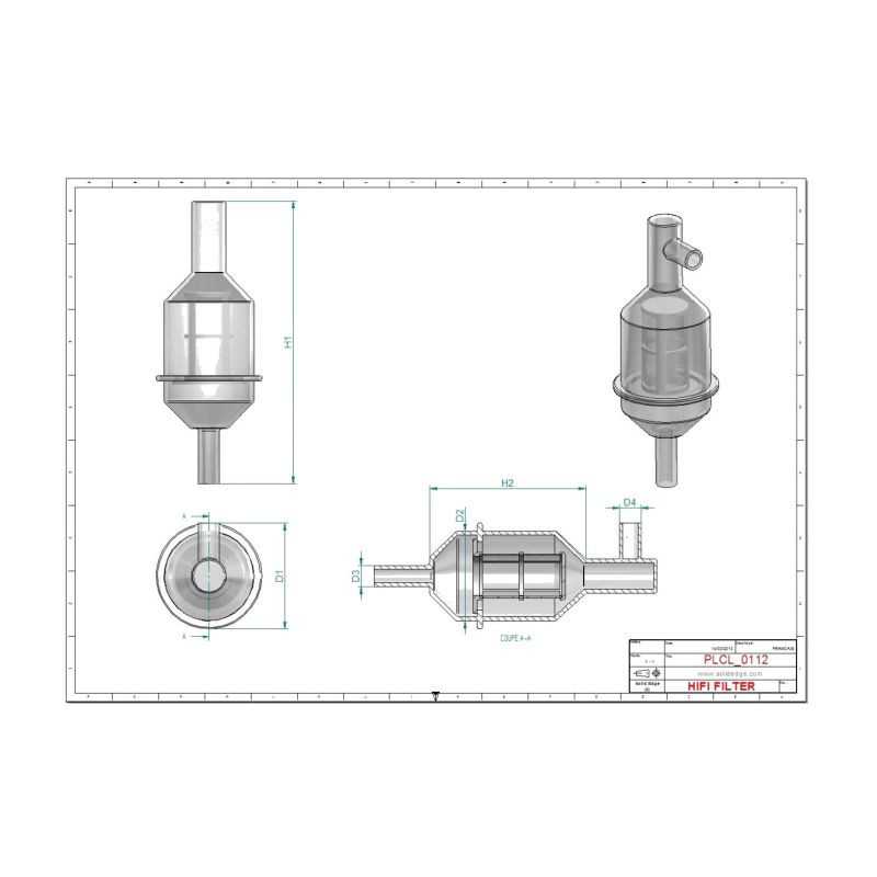 Filtre à gasoil SN70105