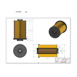 Filtre à gasoil SN70141