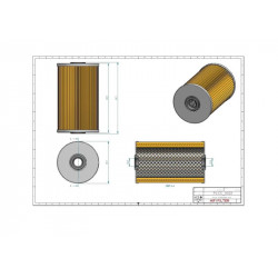 Filtre à gasoil SN70149