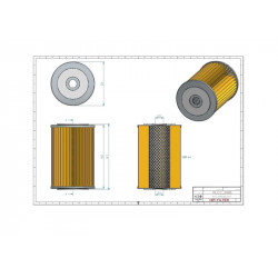 Filtre à gasoil SN70152
