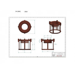 Filtre à gasoil SN70160