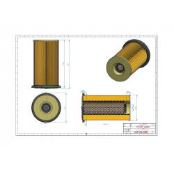 Filtre à gasoil SN70254