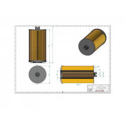 Filtre à gasoil SN70306