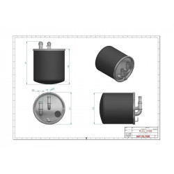 Filtre à gasoil SN70335