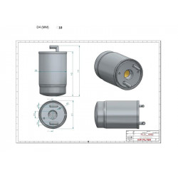 Filtre à gasoil SN70336