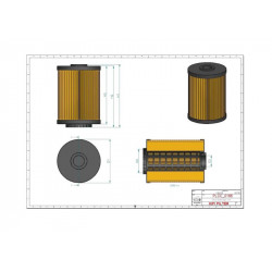 Filtre à gasoil SN70341