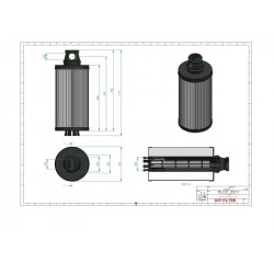 Filtre à gasoil SN70430