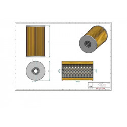 Filtre à gasoil SN7228