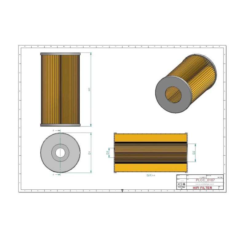 Filtre à gasoil SN80007
