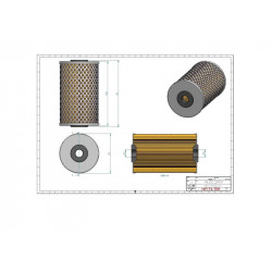 Filtre à gasoil SN80010