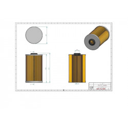 Filtre à gasoil SN80015