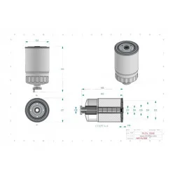 Filtre à gasoil SN80021