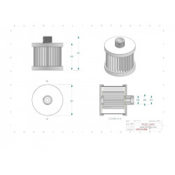 Filtre à gasoil SN80615