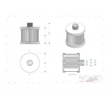 Filtre à gasoil SN80615