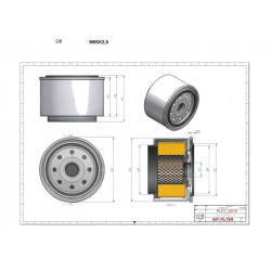 Filtre à gasoil SN905210