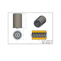 Filtre à huile SO3350