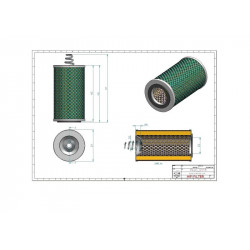 Filtre à huile SO3365