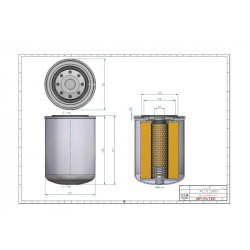 Filtre à huile SO3483