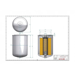 Filtre à huile SO3737