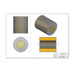 Filtre à huile SO4081