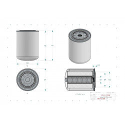 Filtre à huile SO483