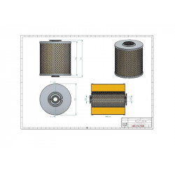 Filtre à huile SO568