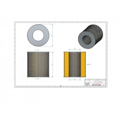 Filtre à huile SO596