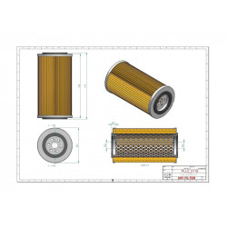 Filtre à huile SO6008