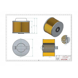Filtre à huile SO6065
