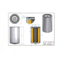 Filtre à huile SO6148