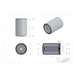 Filtre à huile SO6193