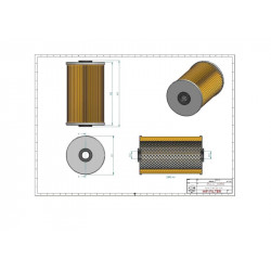 Filtre à huile SO6195