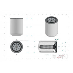 Filtre à huile SO673