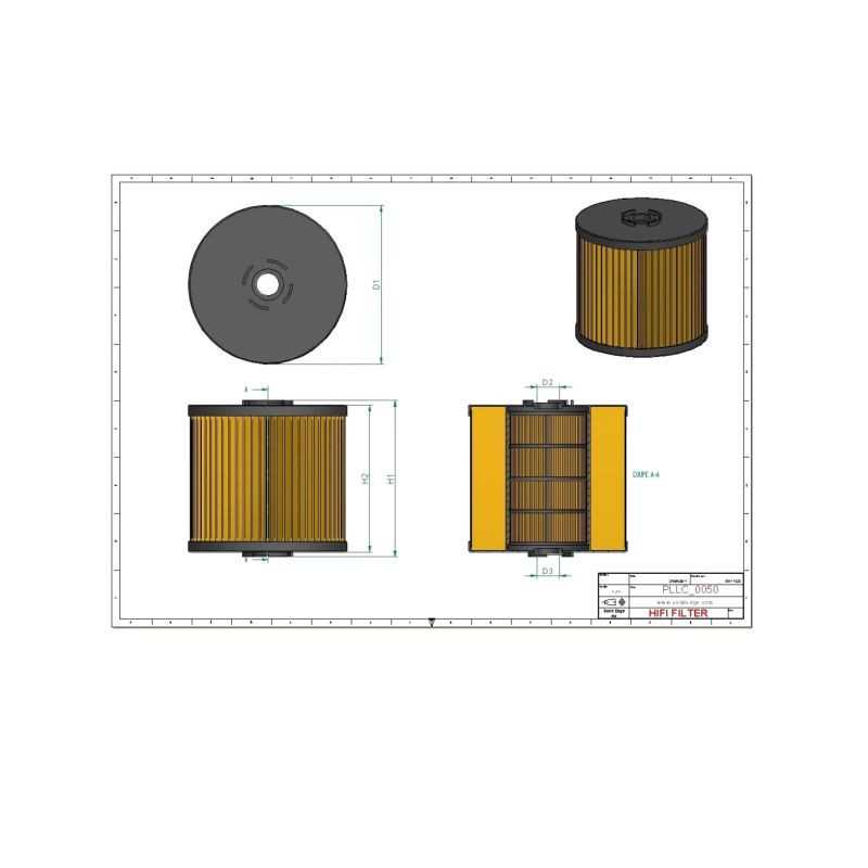 Filtre à huile SO7000