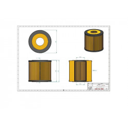 Filtre à huile SO7099