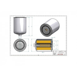 Filtre à huile SO7129