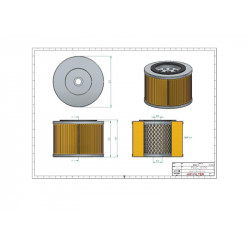 Filtre à huile SO7198