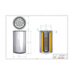 Filtre à huile SO8013