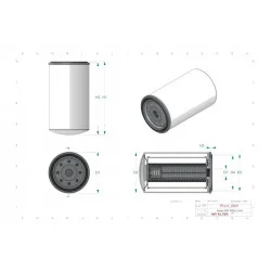 Filtre à huile SO8054