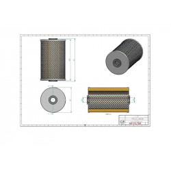 Filtre à huile SO8077