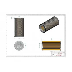 Filtre à huile SO9086